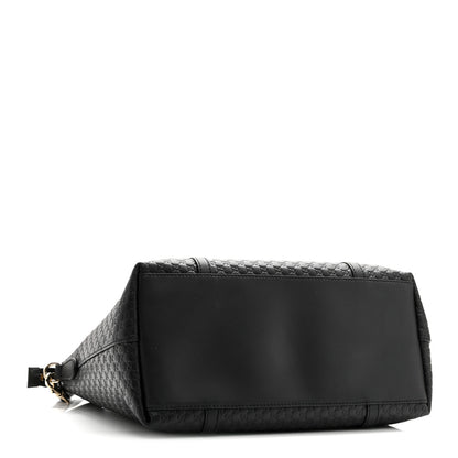 Gucci Soft Microguccissima Dome Satchel Black 4 of 9