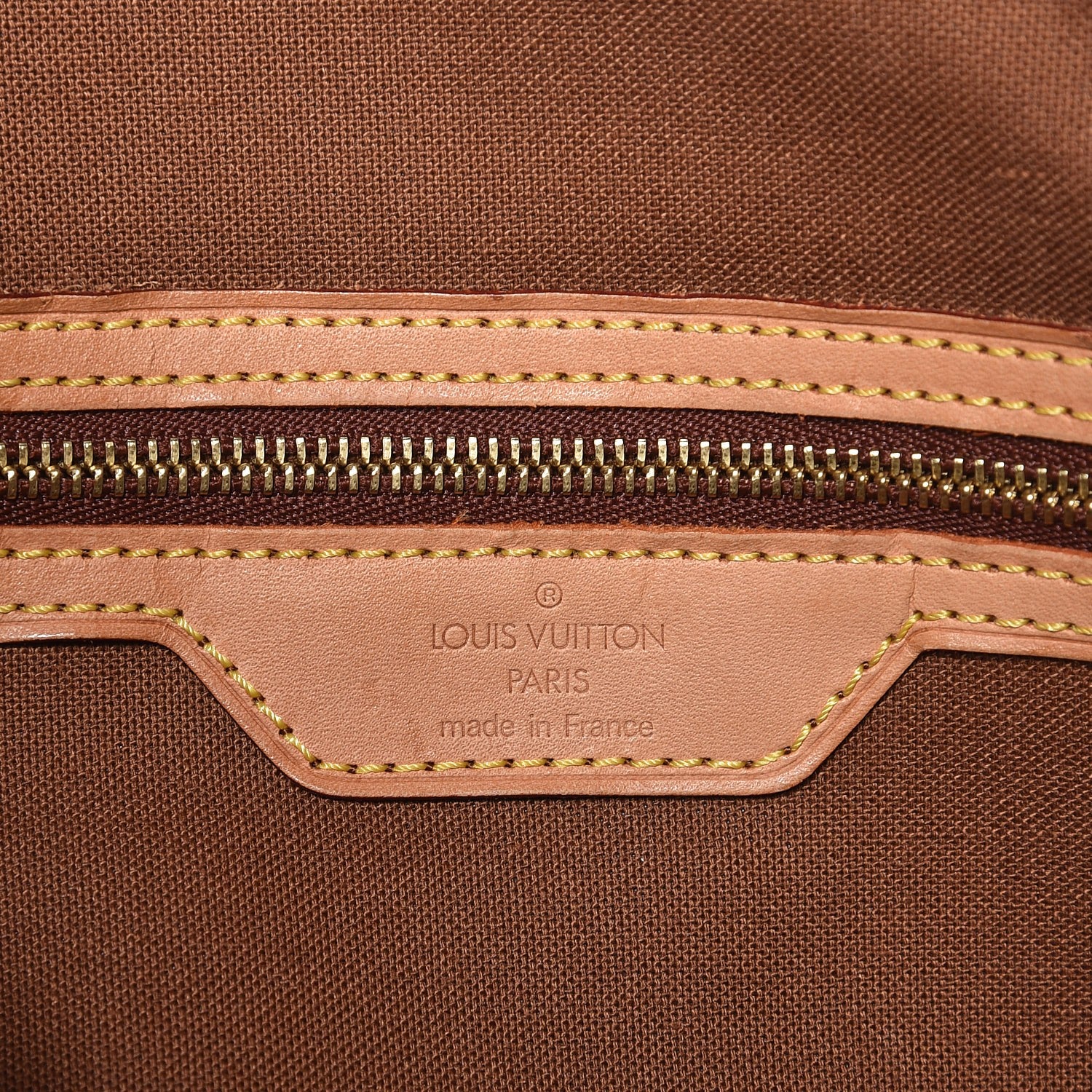 Louis Vuitton Monogram Cabas Mezzo 6 of 11