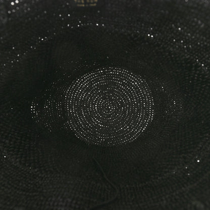 The Row Raffia Emilie Tote Bag Black 5 of 11