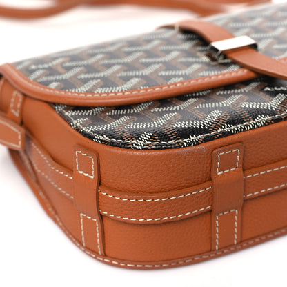 Goyard Goyardine Belvedere II PM Messenger Bag Black Gold 7 of 8