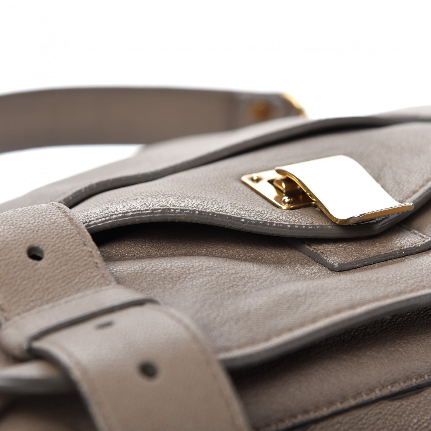 Lambskin Medium PS1 Satchel Smoke