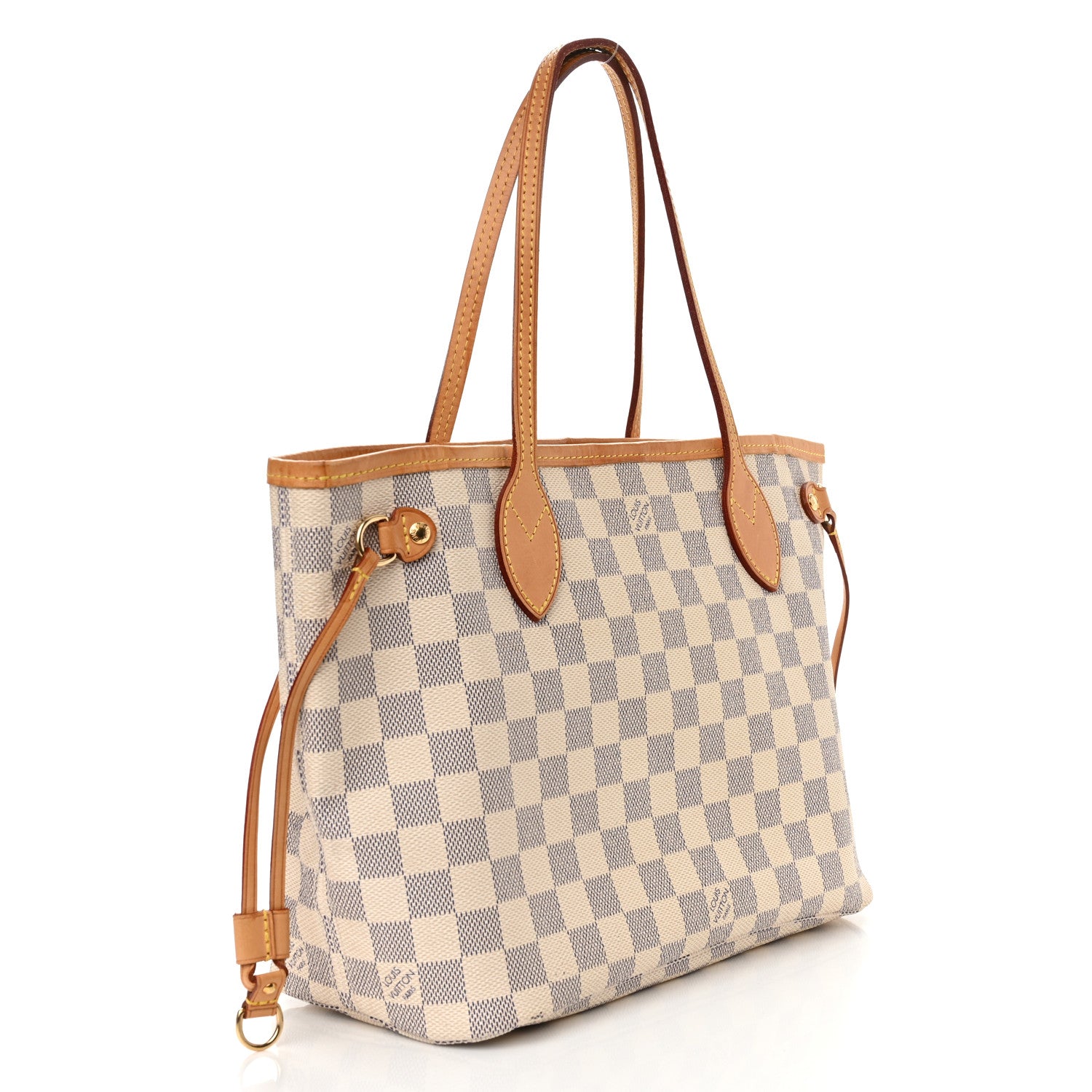 Louis Vuitton Damier Azur Neverfull PM 3 of 10
