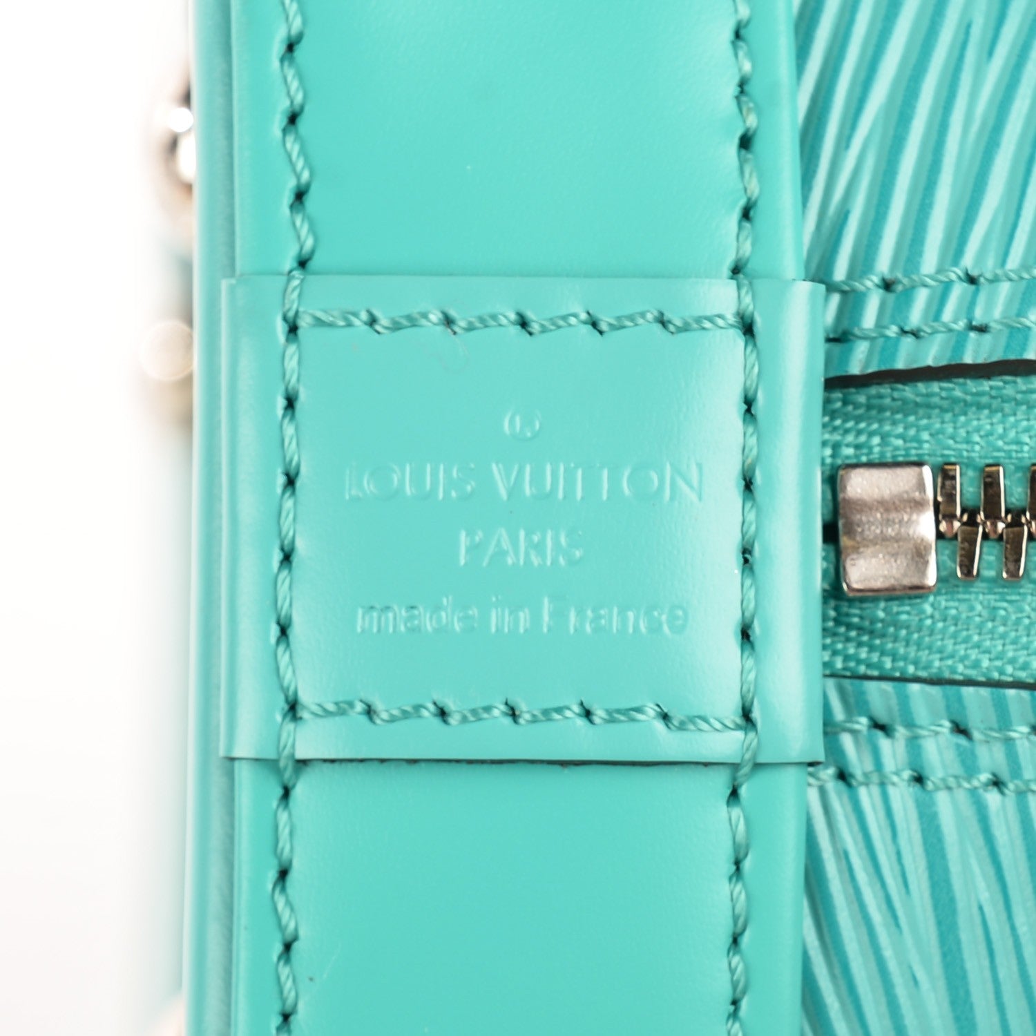 Louis Vuitton Epi Alma BB Turquoise 6 of 7