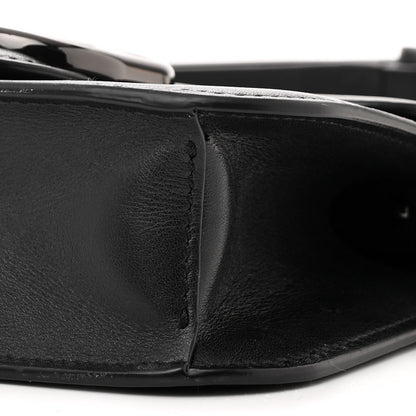 Valentino Garavani Calfskin Monochrome Vlogo Mini Loco Crossbody Bag Black 10 of 15