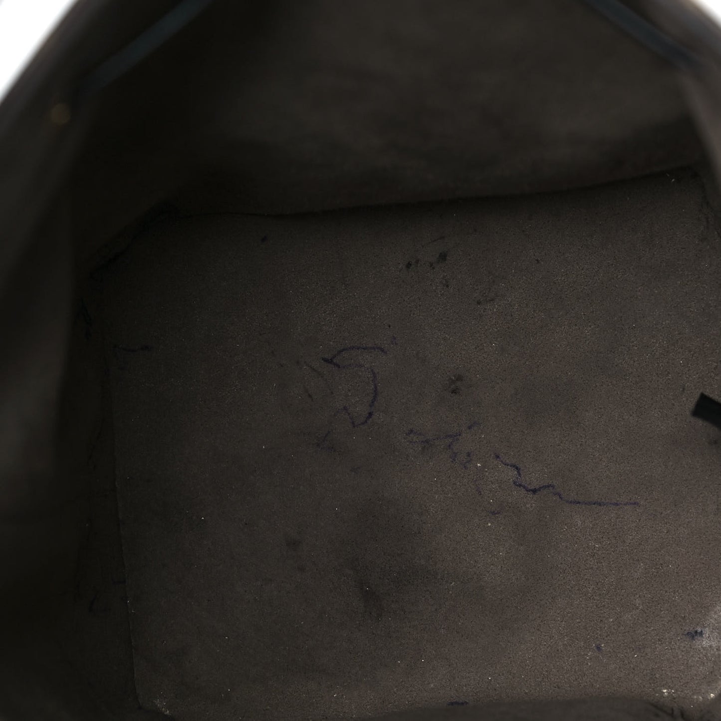 Glazed Fabric Vitello Grace F is Fendi FF 1974 Stamp Patch Grande Mon Tresor Bucket Bag Mogano Panna Black