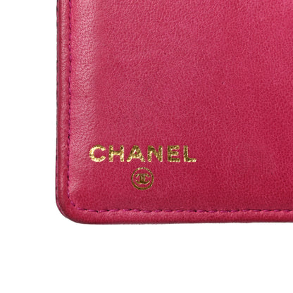 Chanel Caviar Timeless CC Card Holder Wallet Dark Pink 6 of 18