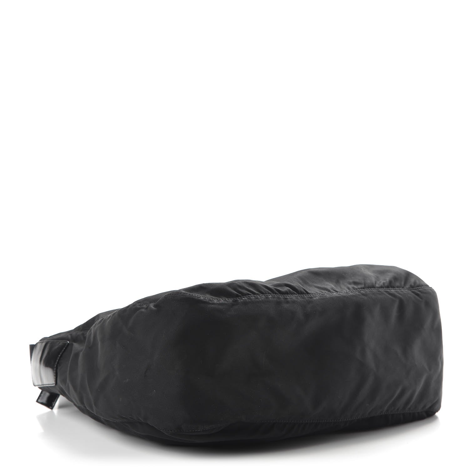 Prada Nylon Flat Messenger Bag Black 3 of 9