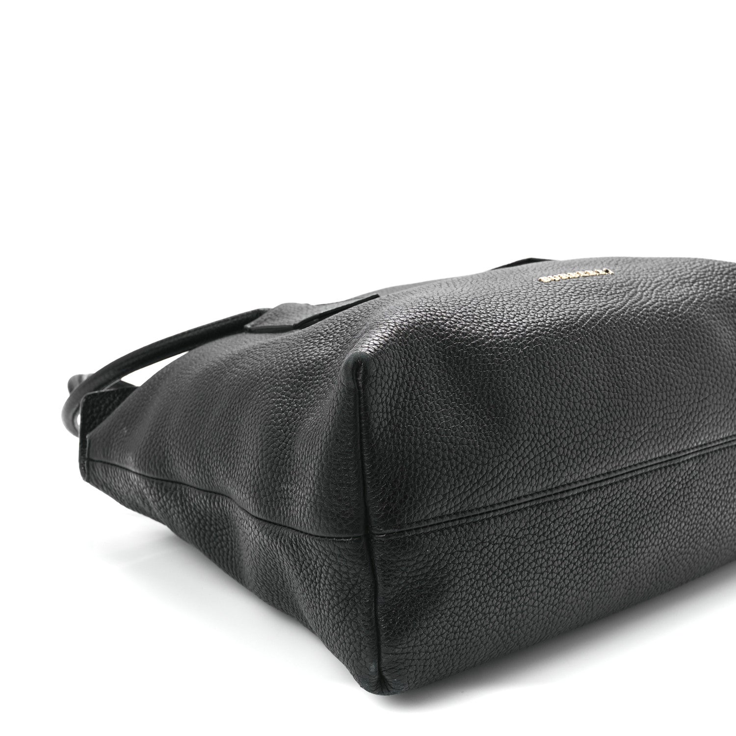 Burberry London Grainy Calfskin Medium Baynard Tote Black 10 of 11