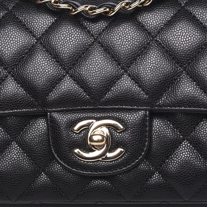 Chanel Caviar Quilted Mini Rectangular Flap Black 7 of 12