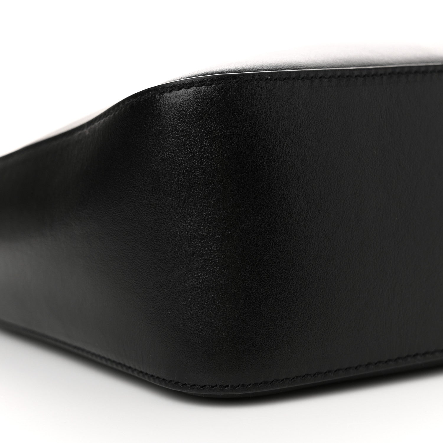 Givenchy Smooth Calfskin Medium Moon Cut Out Shoulder Bag Black 9 of 13
