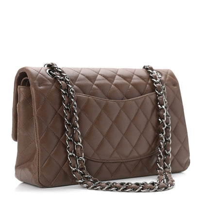 Chanel Lambskin Quilted Medium Double Flap Brown 3 of 18