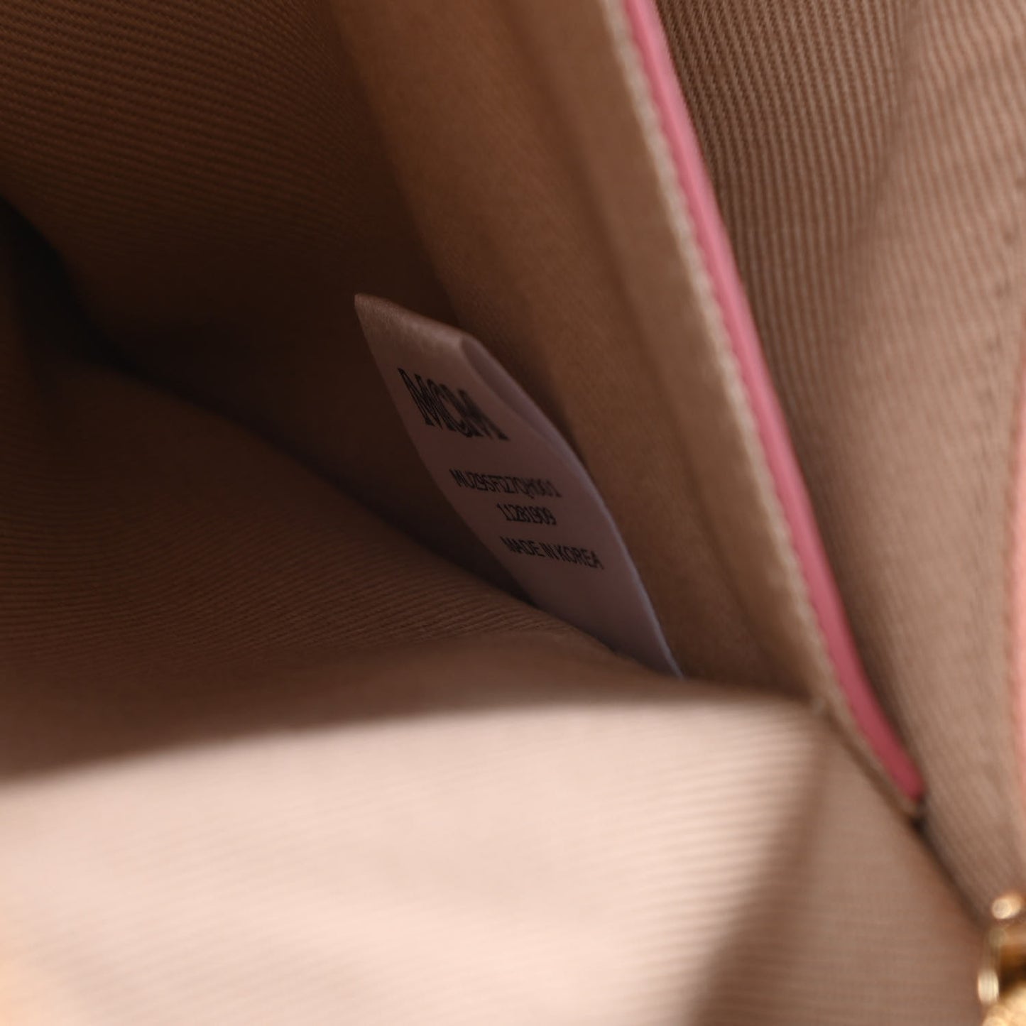 Visetos Small Fusten Belt Bag Powder Pink