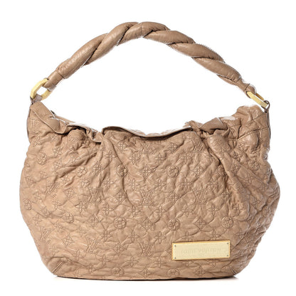 Louis Vuitton Lambskin Olympe Nimbus GM Ecru 1 of 8