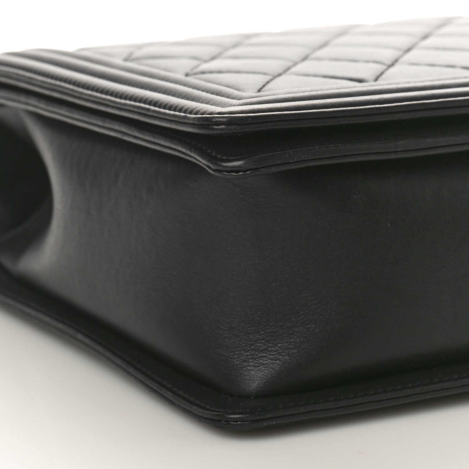 Chanel Calfskin Quilted Large Boy Flap Black 9 of 13