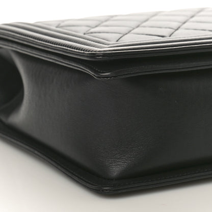 Chanel Calfskin Quilted Large Boy Flap Black 9 of 13