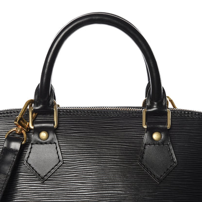 Louis Vuitton Epi Alma PM Black 9 of 9