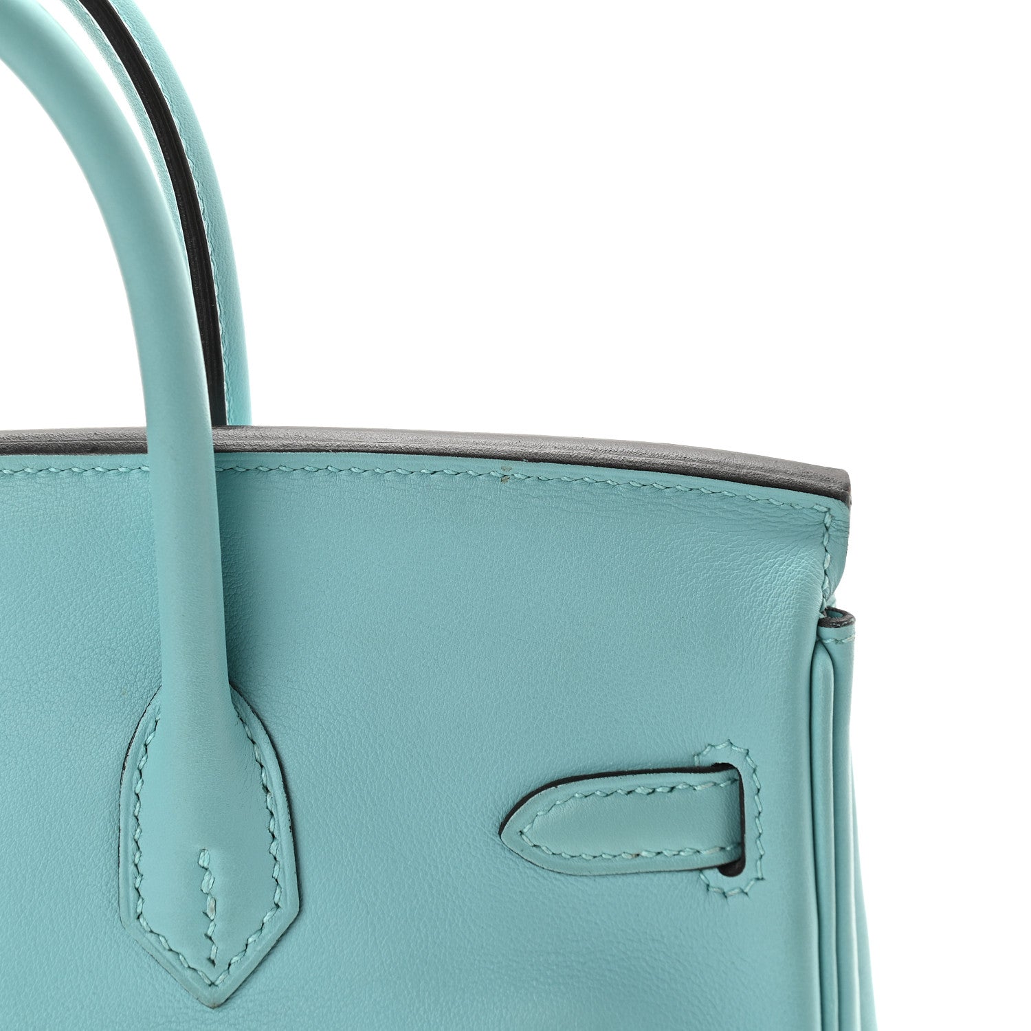 Hermes Swift Birkin 25 Bleu Atoll 11 of 13