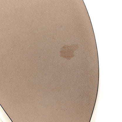 Chanel Lambskin Mary Jane Flats 36.5 White Black 9 of 11