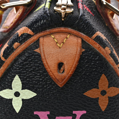 Louis Vuitton Monogram Multicolor Mini Sac HL Speedy Black 11 of 11