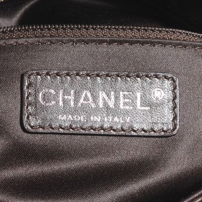 Chanel Lambskin Quilted 3 Large Flap Dark Brown 8 of 8
