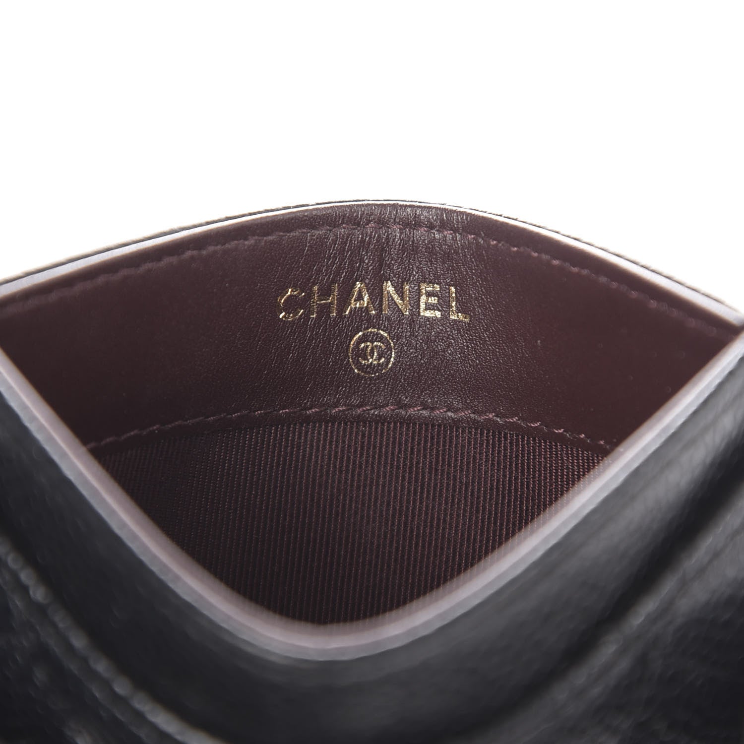 Chanel Caviar Quilted Card Holder Black 6 of 9