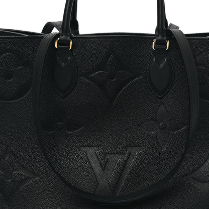 Louis Vuitton Empreinte Monogram Giant Onthego GM Black 7 of 10