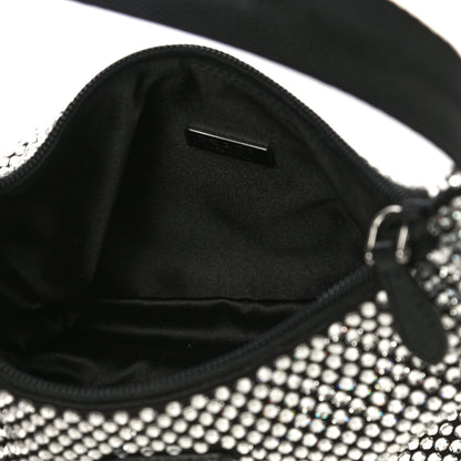 Prada Satin Crystal Mini Re-Edition 2000 Bag Cristal 5 of 11
