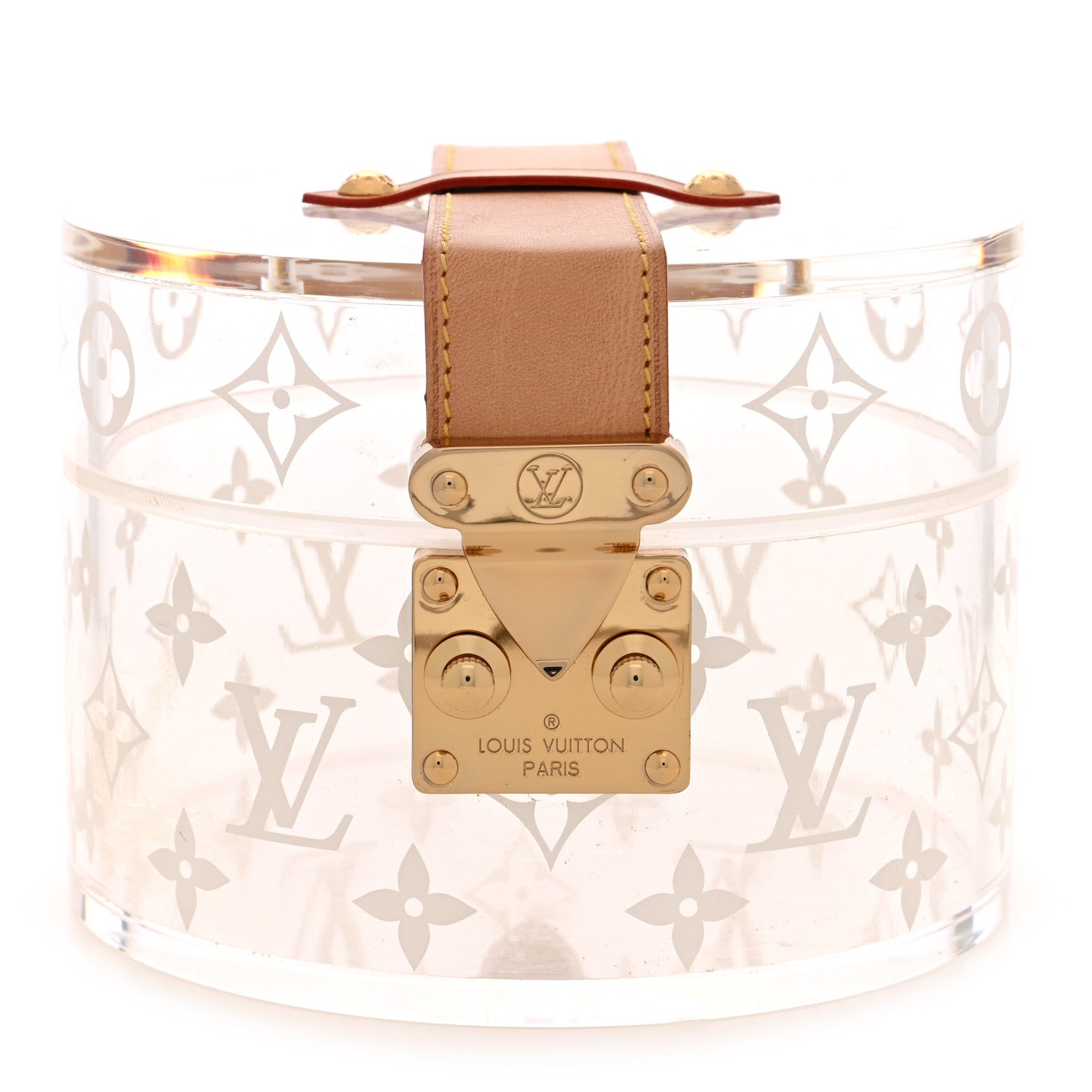 Louis Vuitton Transparent Plexiglass Box Scott 1 of 6