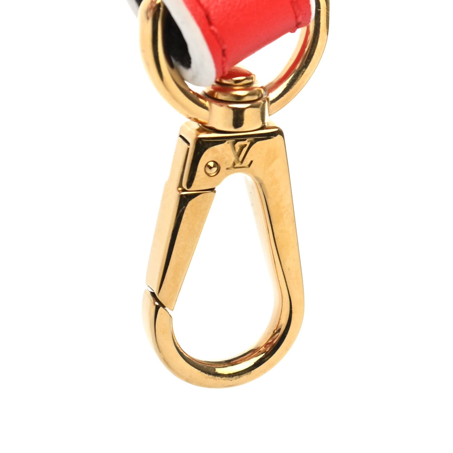 Louis Vuitton Monogram Bandouliere Shoulder Strap XL Coquelicot 4 of 4