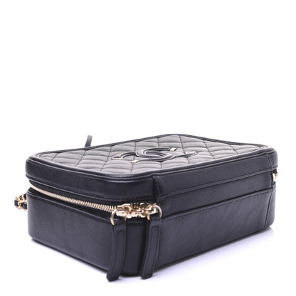 Chanel Caviar Quilted Medium CC Filigree Vanity Case Black 5 of 18