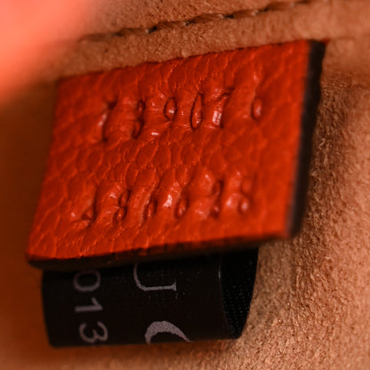 Gucci Goatskin Mini Aphrodite Shoulder Bag Orange 7 of 11