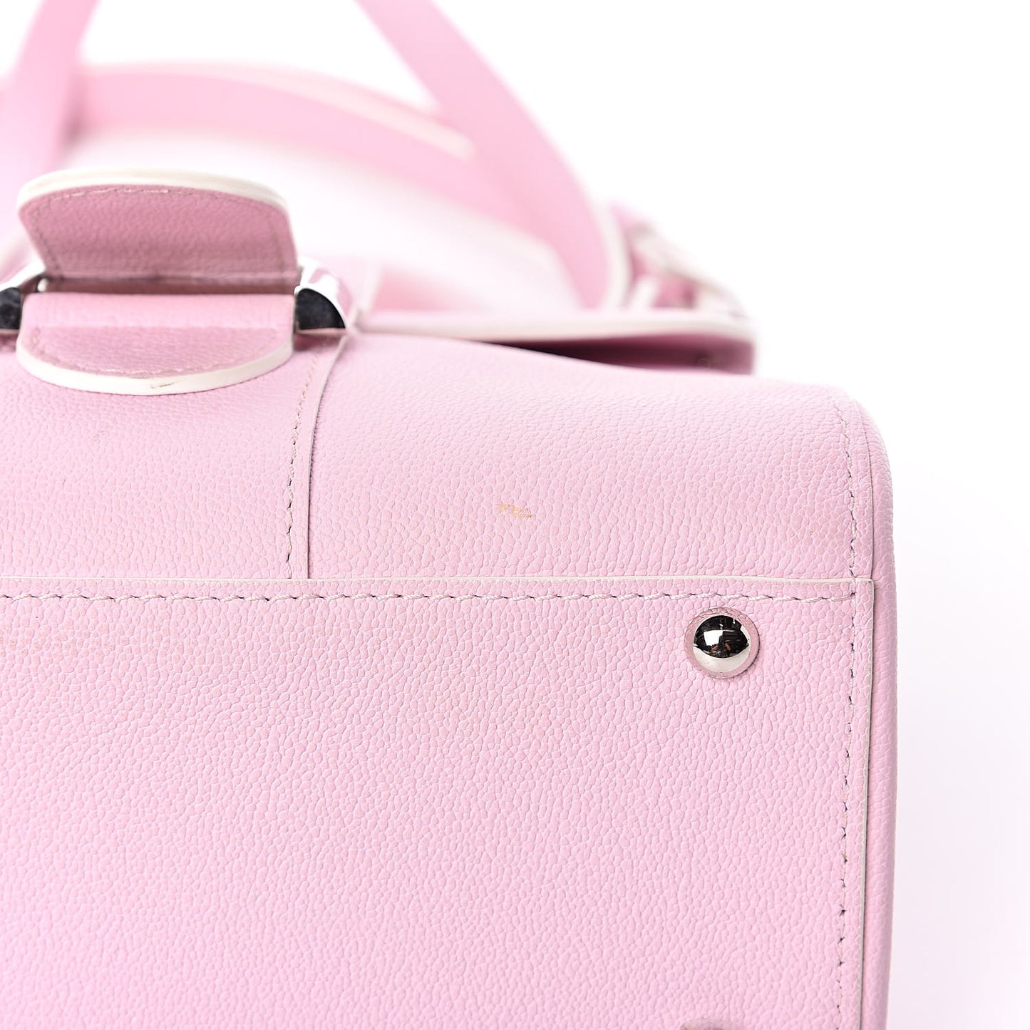 Grained Calfskin Mini Brillant Satchel Nakuru