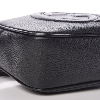 Gucci Pebbled Calfskin Small Soho Disco Bag Black 12 of 13