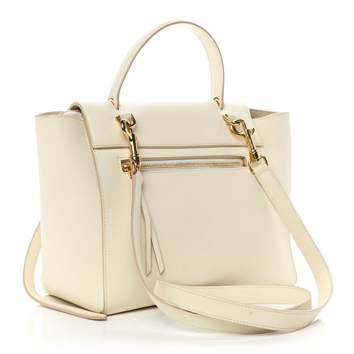 Grained Calfskin Micro Belt Bag Linen