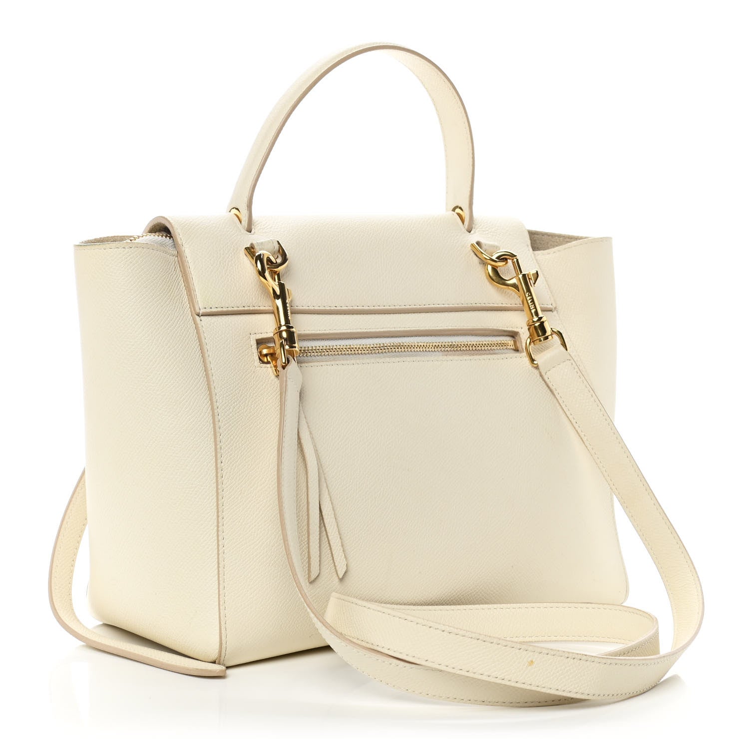 Celine Grained Calfskin Micro Belt Bag Linen 2 of 13