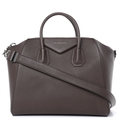 Givenchy Sugar Goatskin Medium Antigona Heather Grey 1 of 12