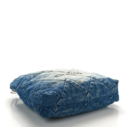 Chanel Denim Quilted Small Chanel 22 Blue 5 of 11