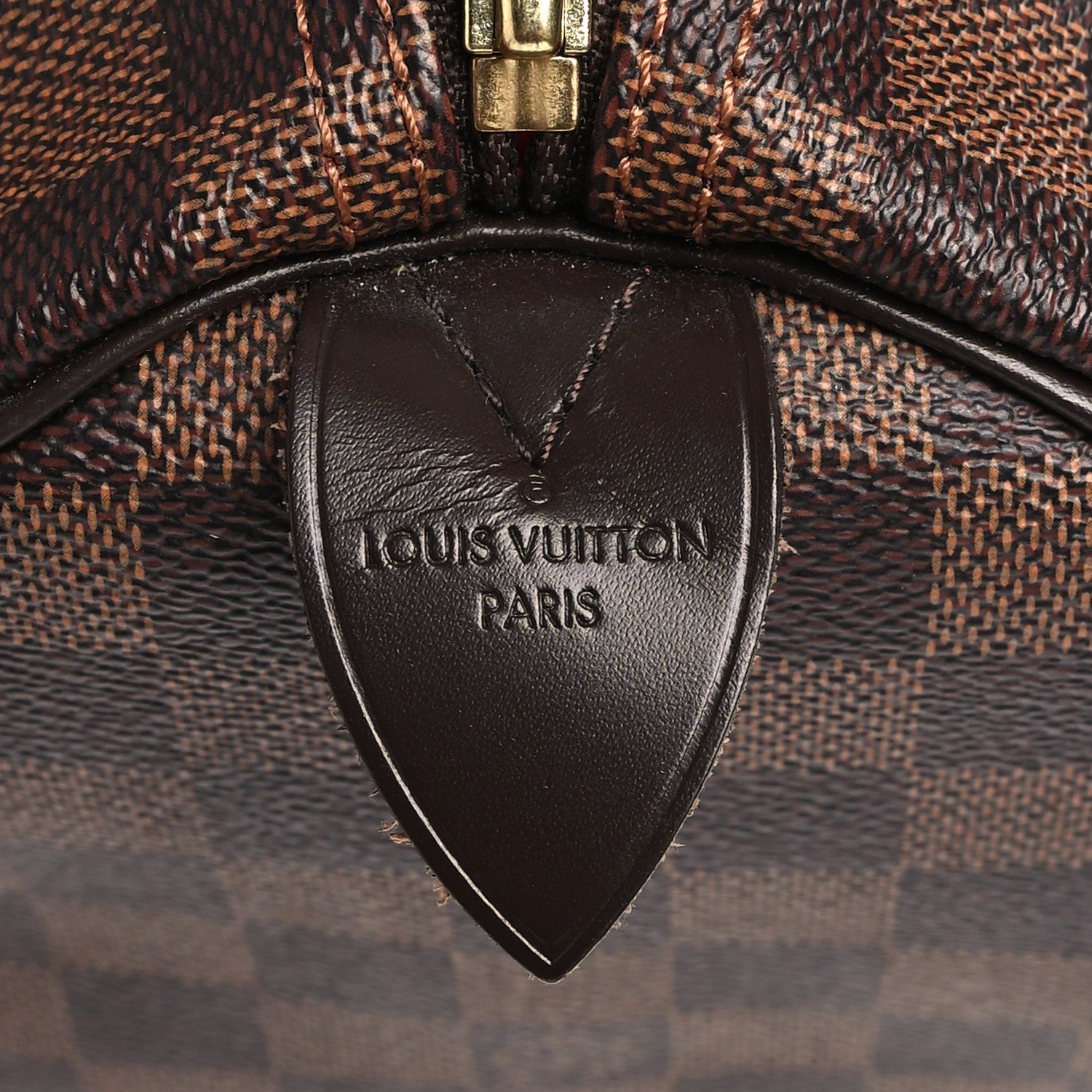 Louis Vuitton Damier Ebene Speedy 30 6 of 9