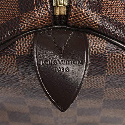 Louis Vuitton Damier Ebene Speedy 30 6 of 9