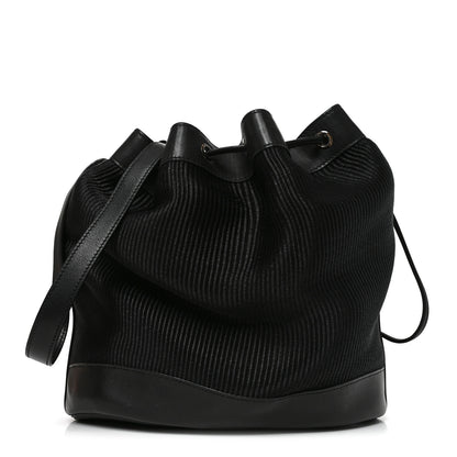 Hermes Crinoline Evercalf Market Bag 28 Black 1 of 8