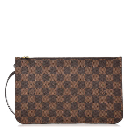 Louis Vuitton Damier Ebene Neverfull MM GM Pochette 1 of 7