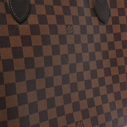 Louis Vuitton Damier Ebene Neo Neverfull MM Rose Ballerine 12 of 12