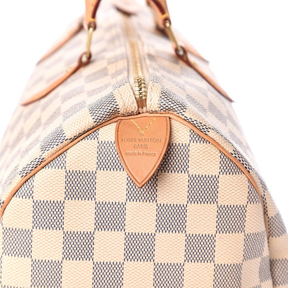 Louis Vuitton Damier Azur Speedy 35 6 of 15