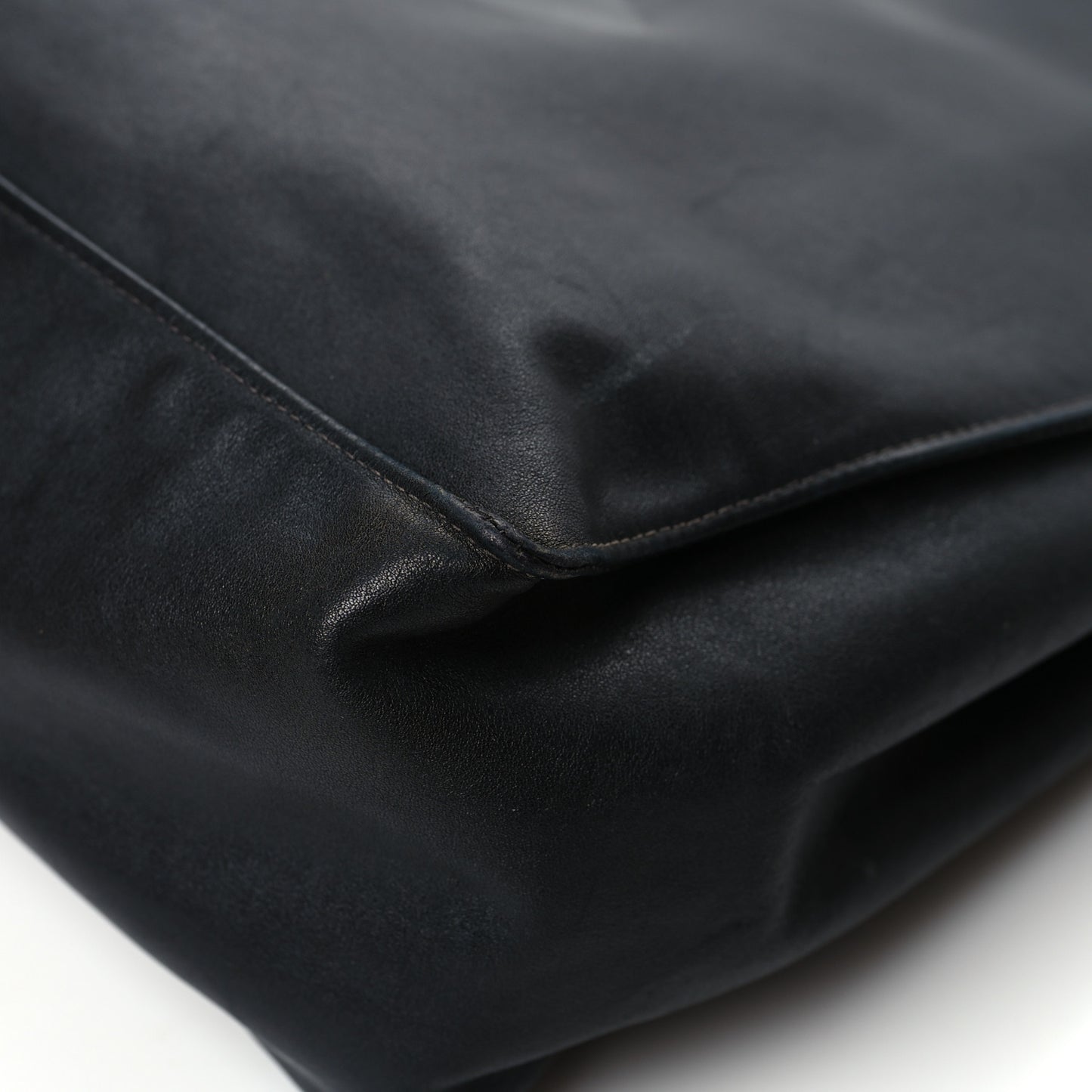 Calfskin CC Tote Black