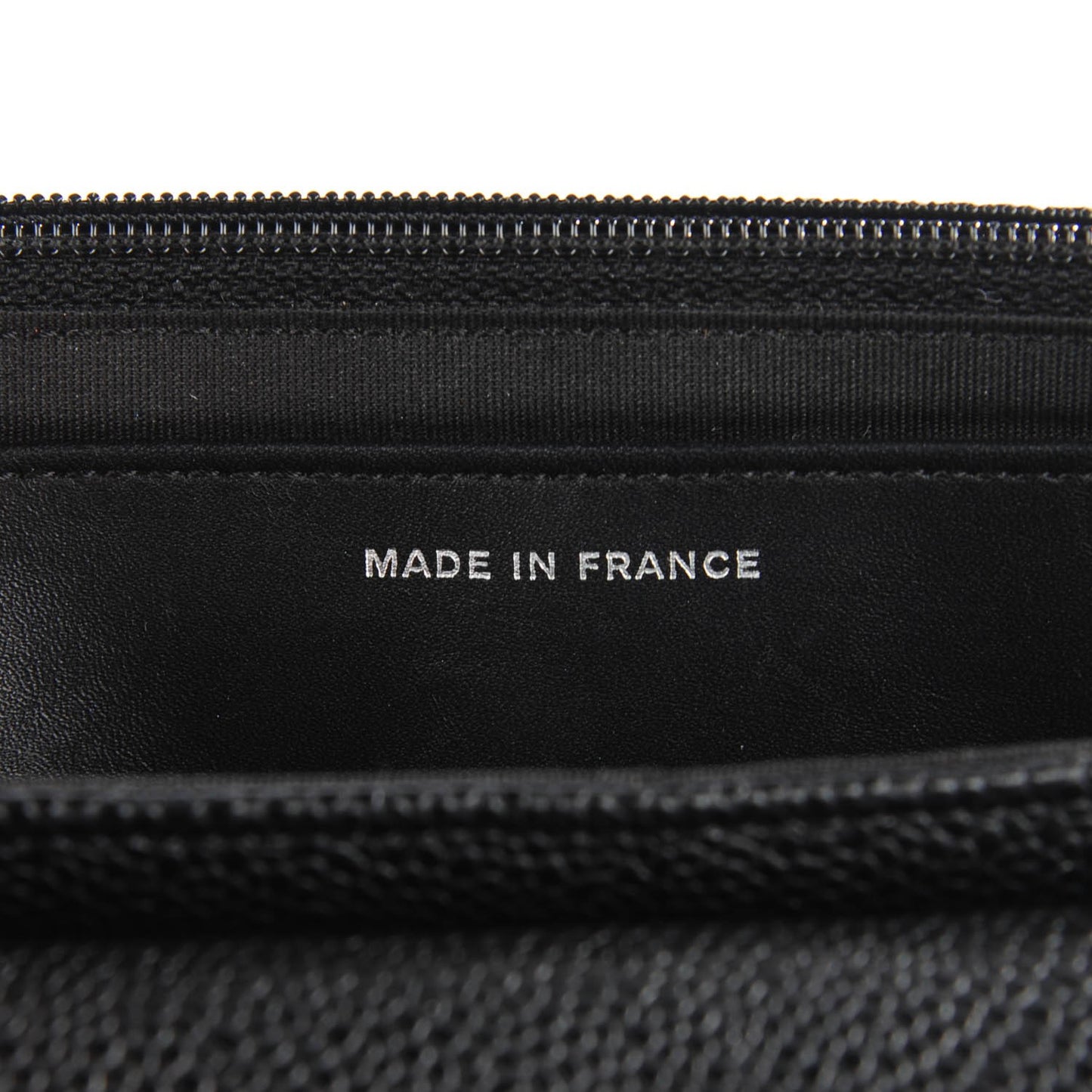 Caviar Half Moon Wallet On Chain WOC Black