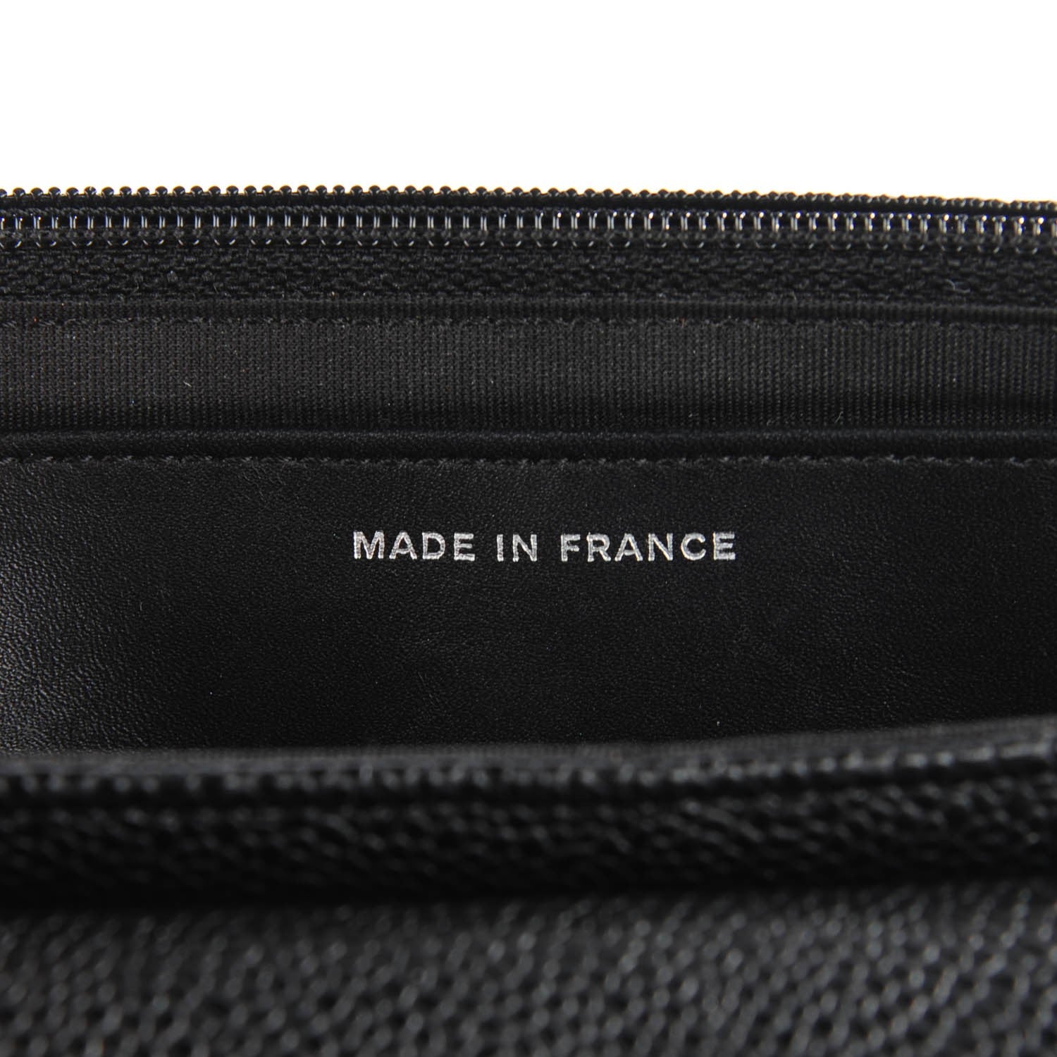Chanel Caviar Half Moon Wallet On Chain WOC Black 8 of 9