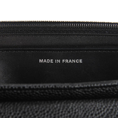Chanel Caviar Half Moon Wallet On Chain WOC Black 8 of 9