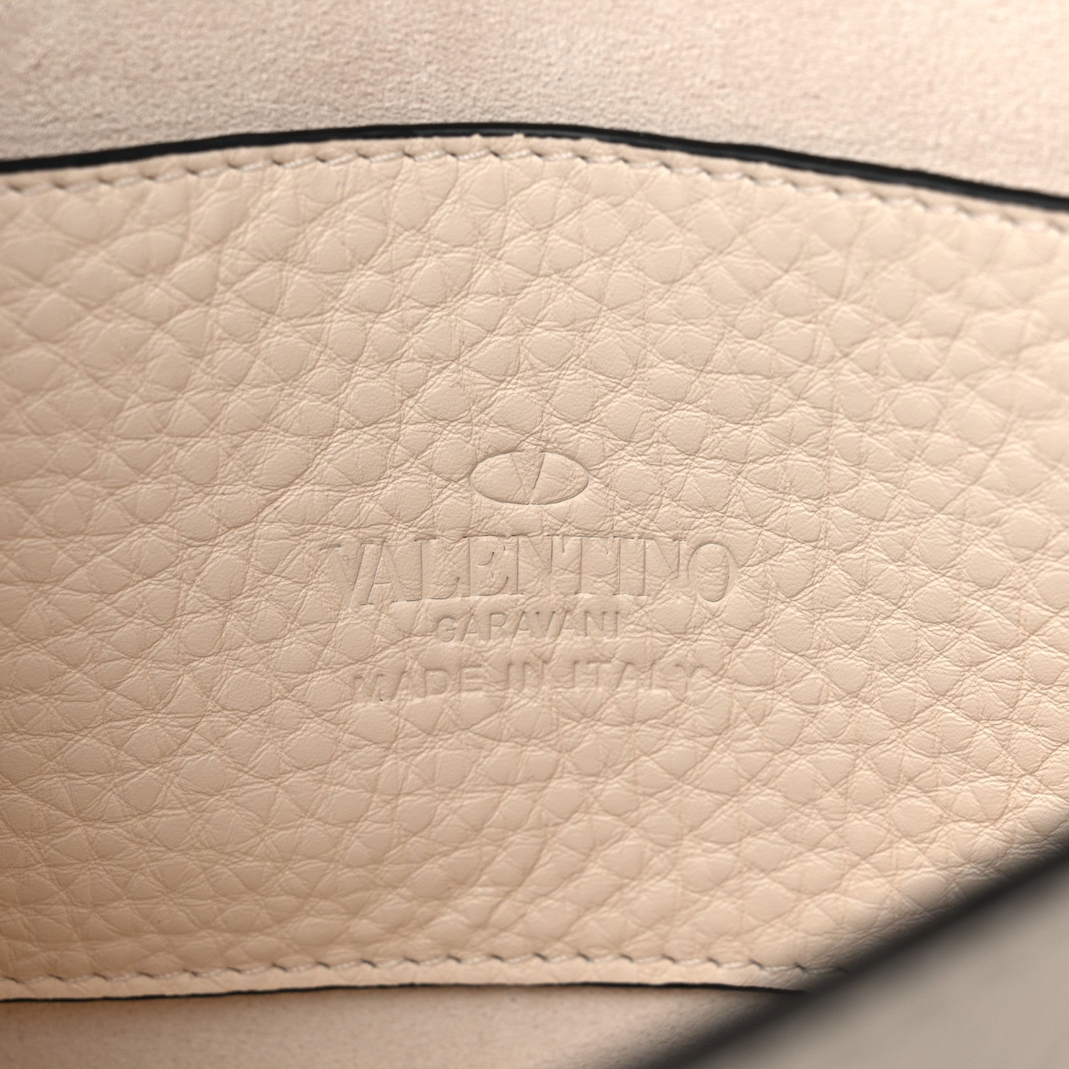 Valentino Garavani Pebbled Calfskin Medium Rockstud Flip Lock Crossbody Bag Light Ivory 6 of 8