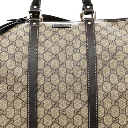 Gucci GG Plus Monogram Medium Carry On Duffle Bag Brown 8 of 12