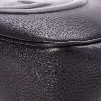 Gucci Pebbled Calfskin Small Soho Disco Bag Black 11 of 16